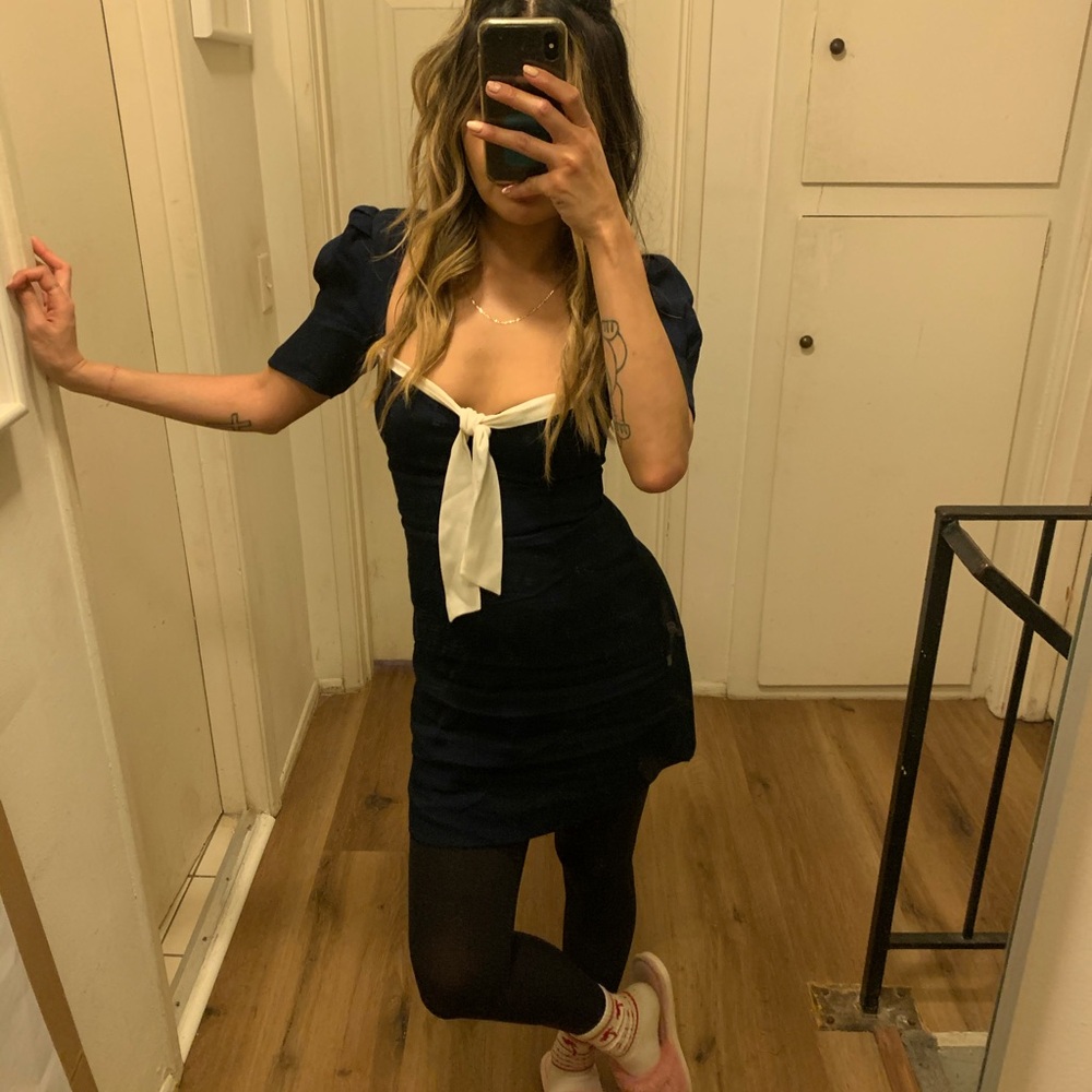 Reformation vintage nautical dress